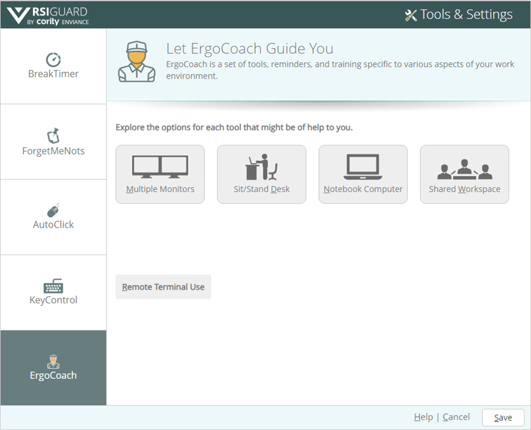 ergonomics app