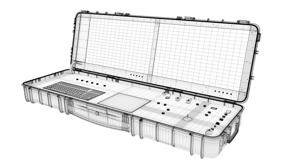 3D Model of Observer Case Mobile Station