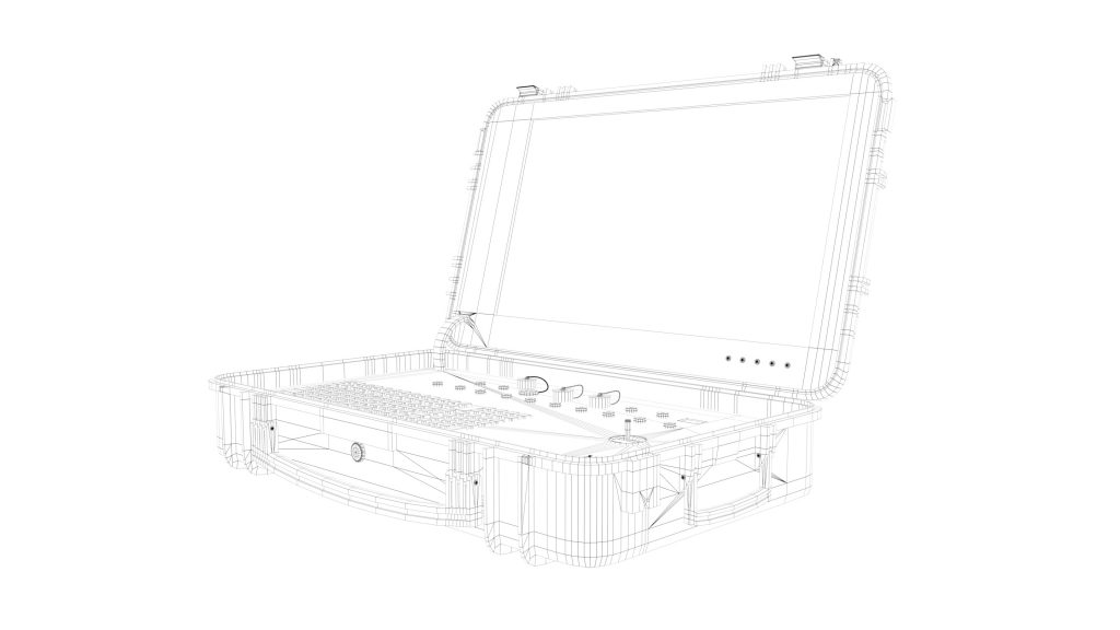 3D Model of Observer Case Mobile Station