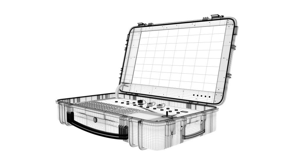 3D Model of Observer Case Mobile Station